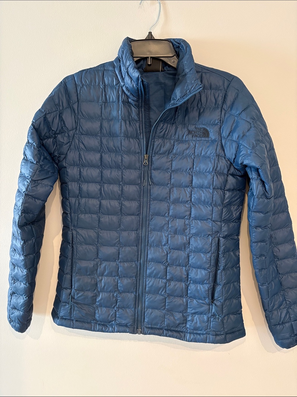 The North Face Women’s Blue Quilted Puffer Jacket